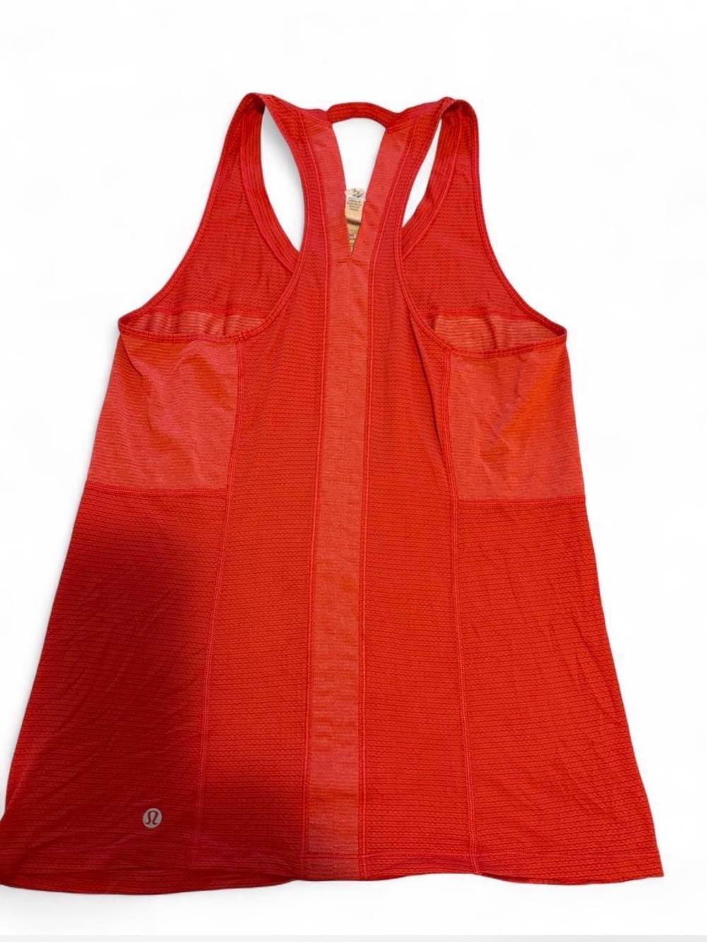 lululemon athletica Red Racerback Tank Top